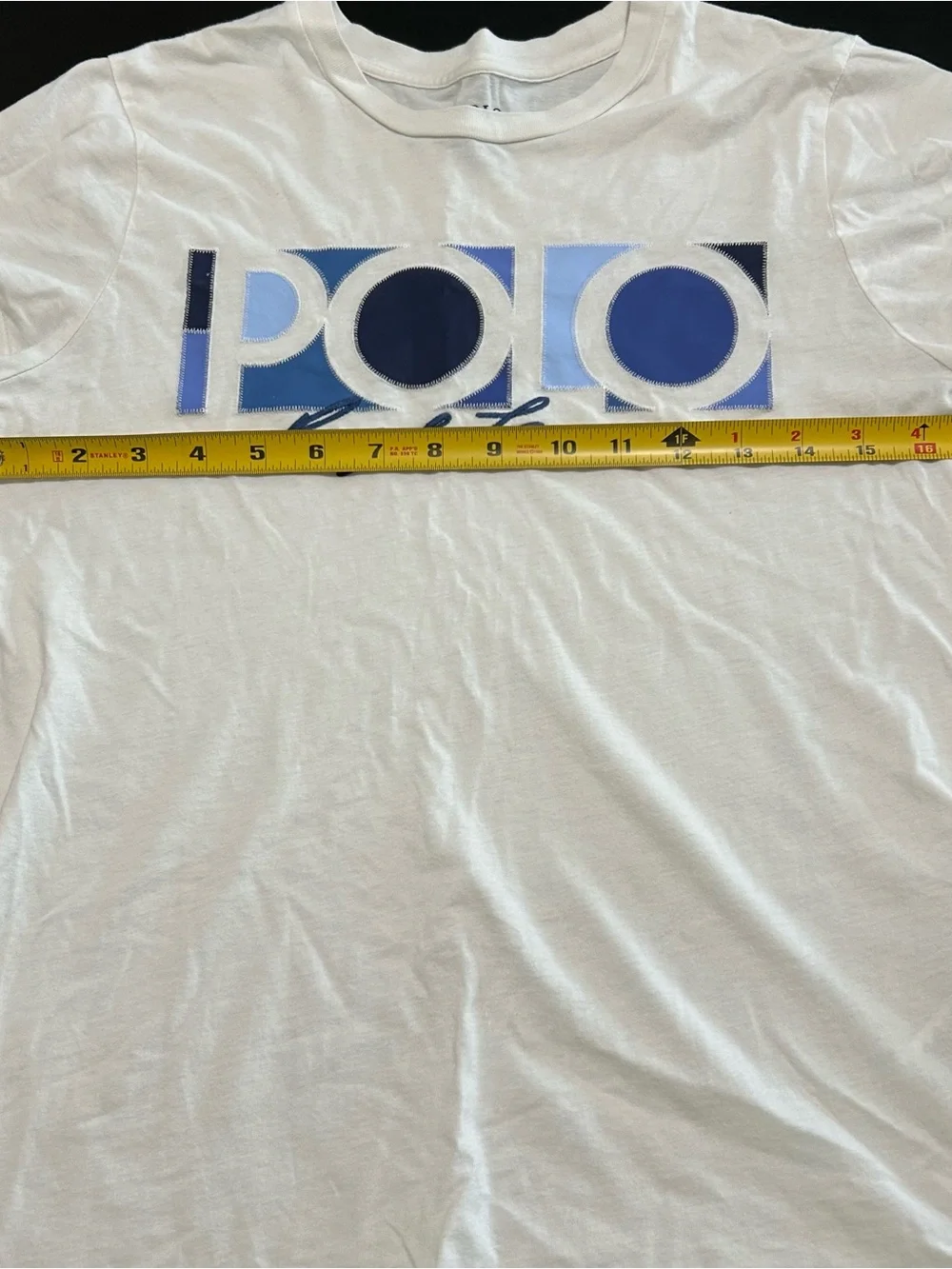 ❌❌❌ sale Authentic Polo Ralph Lauren White Logo T-Shirt – Size Small
